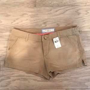 Abercrombie & Fitch Womens Tan Shorts NWT